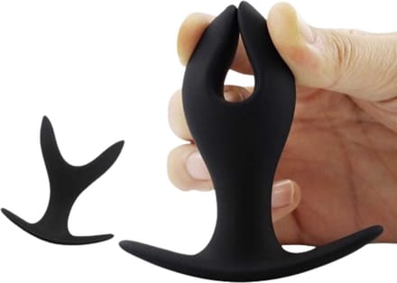 Buttplug | Anaal plug | SM | BDSM | V Model | Luxe uitvoering | Zeer sterk materiaal | Kont plug