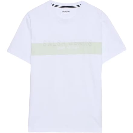 Katoenen T-shirt met ronde hals Salsa Jeans