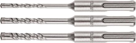 Graphite SDS Plus Betonboor Set - 6, 8, 10 mm - Drie Stuks