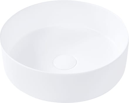 CALIG - Wastafel - Gebroken wit - 36 cm - Keramiek