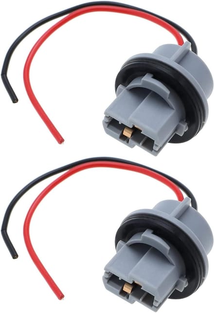 Gloeilamp Houder - Lamp Adapter - Voertuig Verlichting - Hittebestendig Rubber - 12cm Kabel