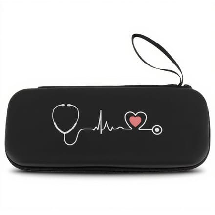 Dailygoods- Stethoscoopkoffer Harde Draagtas - Gaasvak - Compatibel