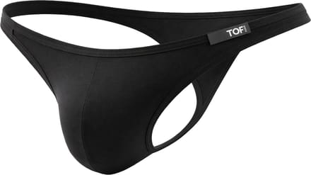 TOF Paris Access Thong Black - MAAT S - Heren Ondergoed - String voor Man - Mannen Thong