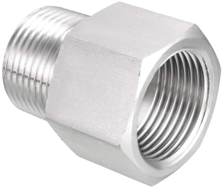 Dailygoods - Pijpfitting Reducer Adapter 3/4 NPT Mannelijk naar 3/4 G Vrouwelijk