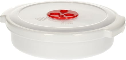 Plasticforte Magnetron bakje - 1 liter - voedsel opwarmen - 21,5 x 20 x 5,5 cm