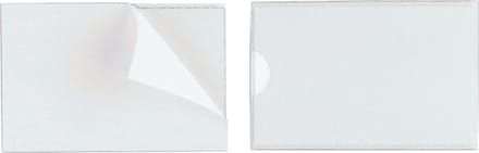 Etikethouder durable pocketfix 75x18mm zelfkl 10st | 10 stuks