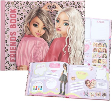 Depesche - TOPModel vriendenboek - LEOHEART - Engels