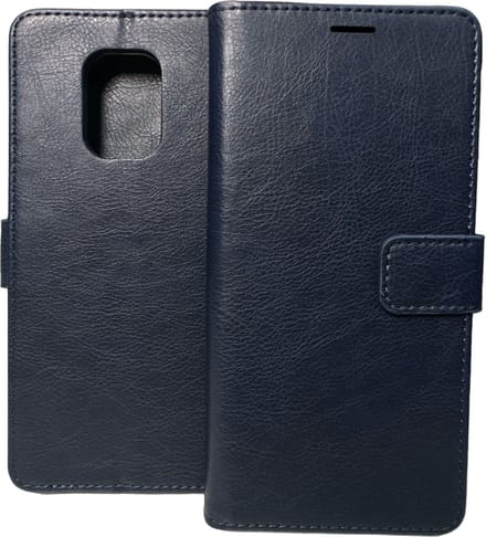 Portemonnee Book Case Hoesje Geschikt voor: Xiaomi Redmi Note 10 Lite - Blauw