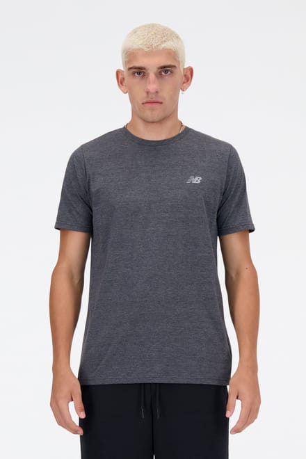New Balance Sport Essentials Heathertech T Bkheathr Taglia: M | Magliette basic Outlet | Uomo