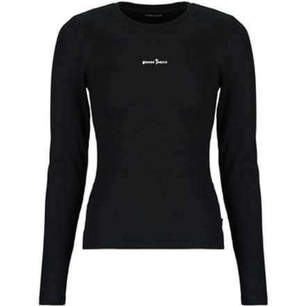 Guess  T-Shirt Lange Mouw STAR EMBRO LS CN RIB TOP