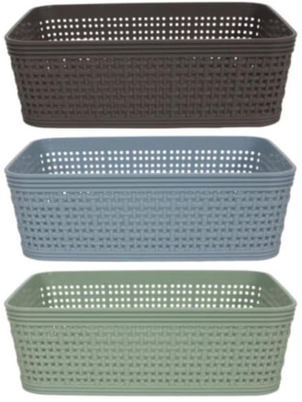 Mand 1,8L 19x13x6cm woven