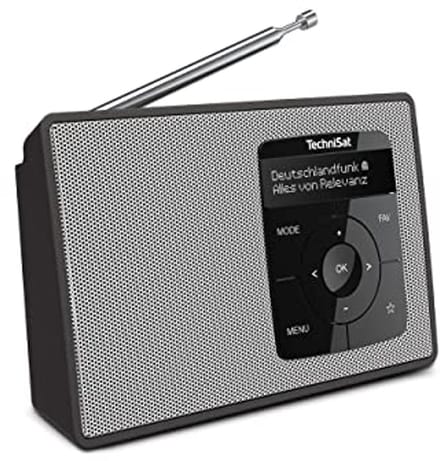 Draagbare DAB+/FM-radio met Bluetooth en OLED-display