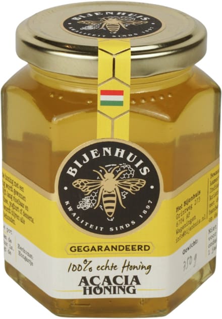 Het Bijenhuis Wageningen - Acaciahoning - 350 g