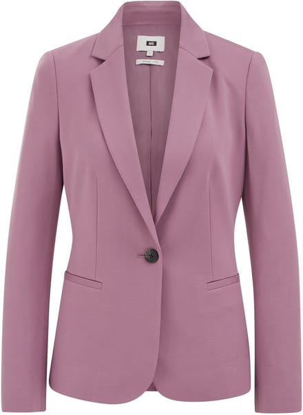 WE Fashion Dames getailleerde jersey stretch blazer