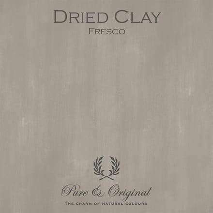 Pure & Original Fresco Kalkverf Dried Clay 1 L