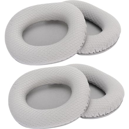 2 Paires Coussinets d'Oreille pour Casque Barracuda X Chroma Isolation du Bruit Coussinets d'Oreille Respirants de Remplacement gris
