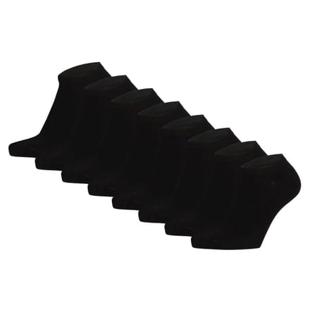 Bamboe Sneakersokken Kids - 8-Pak - Wit / 27/30