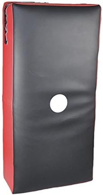 Slagkussen - Trainingskussen Boksen - Effectieve Training - Meerlaagse Vulling - 60 x 35 cm - Rood Zwart