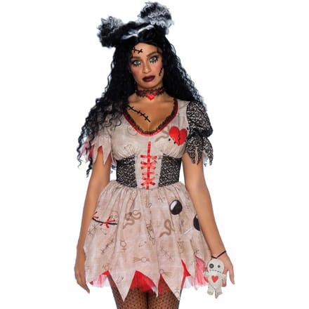 Damesjurk Leg Avenue Voodoo Doll