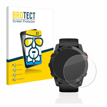 Screenprotector voor Garmin Fenix 7X Pro Solar (51 mm) Beschermglas transparant