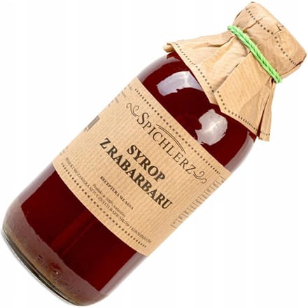 Natuurlijke Rabarbersiroop Rabarber 330ml