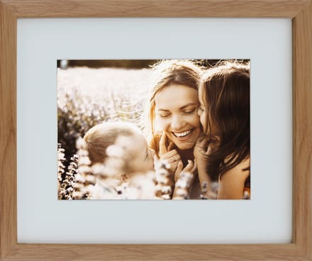 BD art Basic Serie - Eiken Fotolijst - 20x25 cm - Passe-partout 13x18 cm
