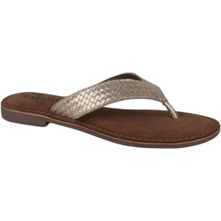 Lazamani Dames Slippers 75.806 Gold Maat 37