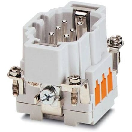 Phoenix Contact 1605611 Stekker inzetstuk HC-B 6 + PE QUICKON-aansluiting 10 stuk(s)