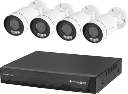 Krüger&Matz Connect C300 - Beveiligingscamera - 5 Mpx - PoE - IR tot 30m