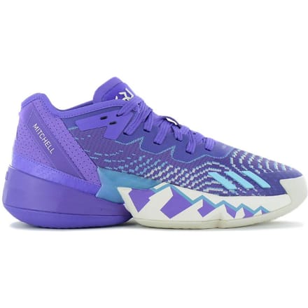 D.o.n.-basketbalschoen voor heren Uitgave 4 Purple Rush/gebroken wit/helder aqua