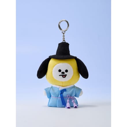 LINE FRIENDS BT21 K-Seonbi Pluche Sleutelhanger Karakter Selectie CHIMMY black
