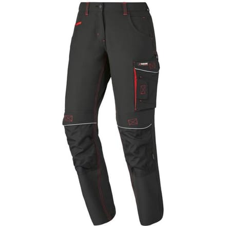 PARKSIDE PERFORMANCE Dames werkbroek met stretch (Zwart, 46)