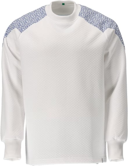 Mascot Food & Care Sweatshirt 20084-932 - wit/helder blauw - 3XL