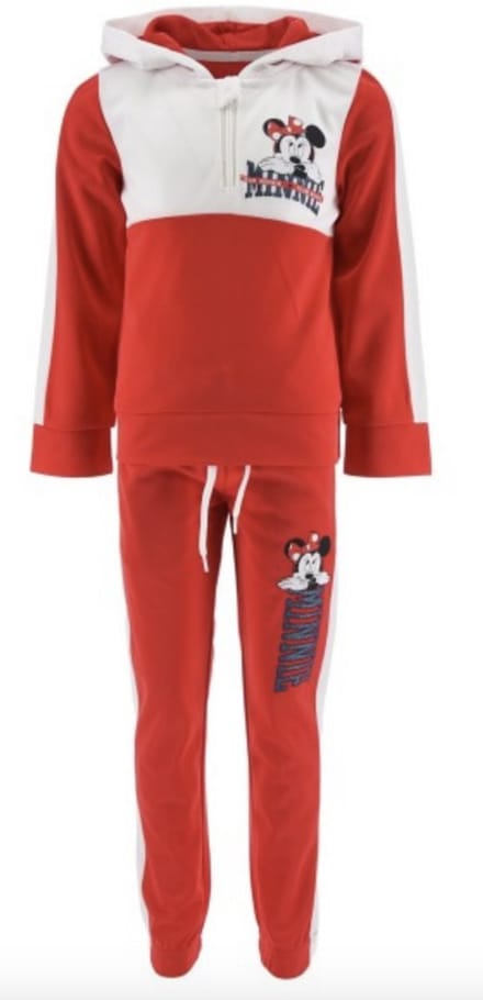 Minnie mouse - jogging - set - 4 jaar - rood