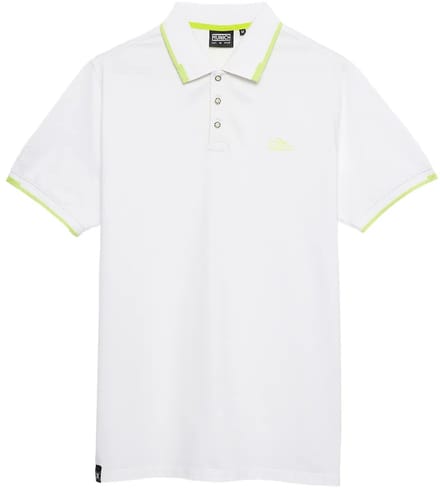 Munich Slam Lifestyle Korte Mouw Poloshirt Wit M Man