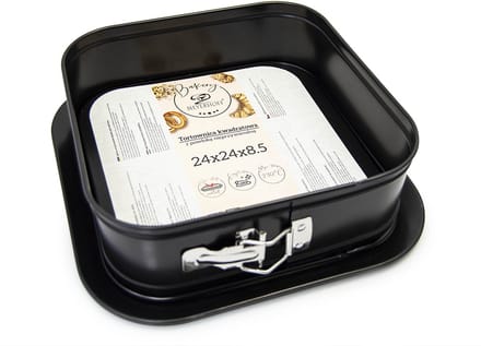 Vierkante Springvorm 24 cm – Cakevorm – Non-Stick Bakvorm 24x24 cm