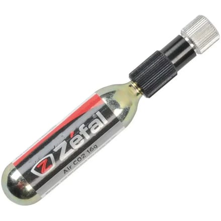 Zefal EZ Control Fietspomp – CO2 Fietspomp – SV/AV – Aluminium – Zwart/Zilver