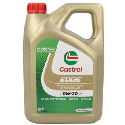 Motorolie CASTROL 15F708 Edge 0W20 V 4L
