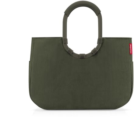 Reisenthel Loopshopper L Shopper Shopper - 25L - Cord Dark Macha Groen