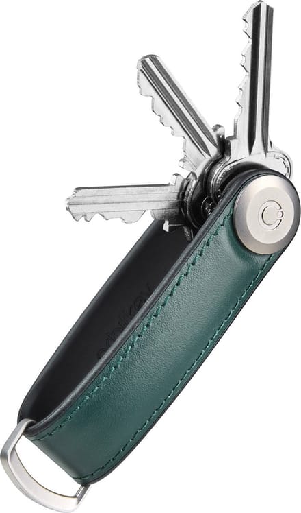 Orbitkey Hybrid Leather sleutelhanger pine green