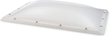 Domelite lichtkoepel dubbelwandig- opaal 1000 x 2000 mm