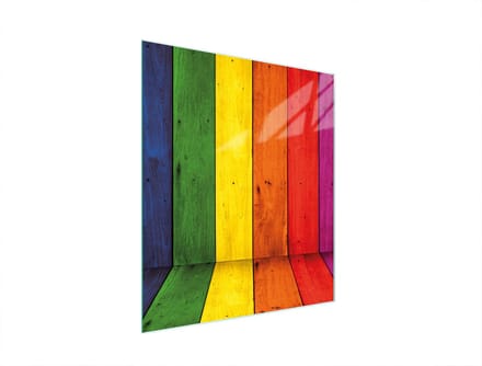 TMK ArtDeko - Snijplank van gehard glas - 45x52 cm - Kleurig