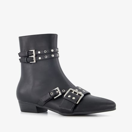Nova dames biker boots zwart - Maat 41