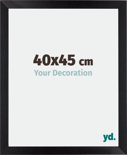 Your Decoration - Fotolijst 40x45 cm - MDF - Zwart Mat - Mura