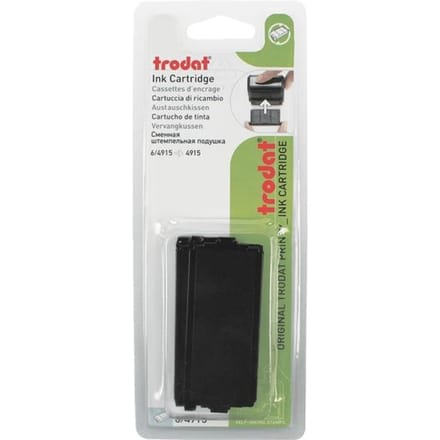 Stempelkussen Trodat Printy 6/4915 2 stuks zwart