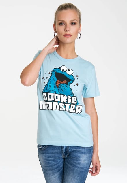Logoshirt T-Shirt Sesamstrasse - Krümelmonster