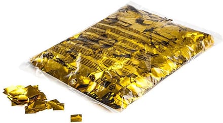 Magic FX CON11GL vierkante metallic confetti 17x17mm goud