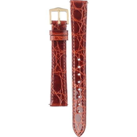 Hirsch 18900870-1-14 Genuine Croco Horlogeband