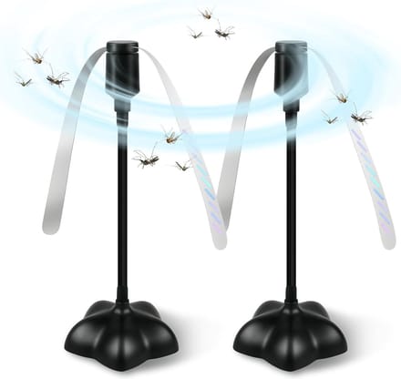 Vliegenverjager - Tafel - 2 Stuks - Insecten - Bescherming - Ventilator