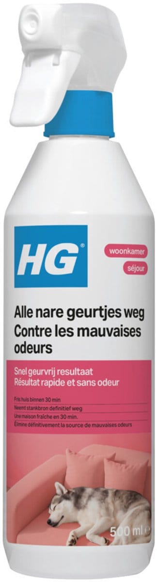 6x HG Alle Nare Geurtjes Weg 500 ml